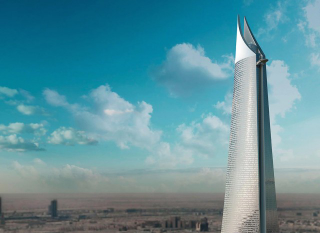 Illustration for article titled Someone wants to build a futuristic version of Sauron's tower in Africa